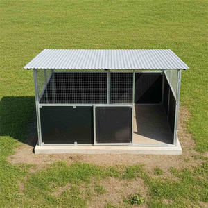 Abri mobile pour chevaux en métal personnalisé avec toit, nouvel équipement équestre - Product Image 3