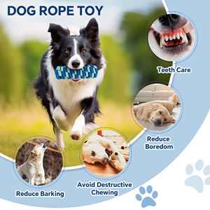 C4P sıcak satmak mavi köpek çiğnemek oyuncak dayanıklı inşaat çiğnemek dayanıklı %  savlo sıkı polipropilen elyaf elyaf yapılmış - Product Image 2