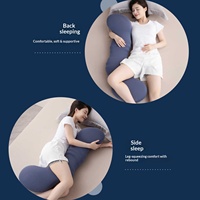 Oreiller ergonomique en mousse à mémoire de forme pour les jambes et le corps 108x41cm, rafraîchissant, respirant, à rebond lent, pour dormeurs latéraux, soutien complet du corps