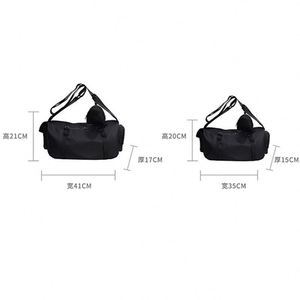 OEM Custom Logo Duffle Gym <b>Bag</b> Large Capacity Factory-Designed PU Film Workout Sports Travel <b>Bag</b> Zipper for <b>Men</b> Women Wet Pocket - Product Image 5