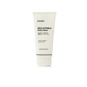 Crème pour le corps au lait de soja Kundal Rich 200 ml, soin quotidien de la peau, tous types de peau - Product Image 2