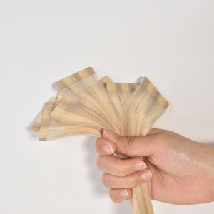 Extensiones de Cabello Rubio Hopeshair Color 613 para Salón de Belleza, Extensiones de Cabello Humano Remy Virgen Puro de Lujo con Cinta Adhesiva - Product Image 5