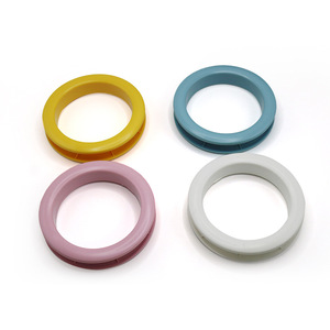 Anillo Decorativo para Cama Infantil, Plástico ABS, Forma Redonda de Dibujos Animados, Azul, Rosa, Amarillo, Blanco, Decoración para Dormitorio - Product Image 1