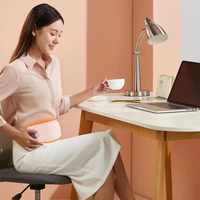 Ceinture de massage réglable pour la taille et l'abdomen, avec chaleur et vibrations Shiatsu, pour soulager les douleurs menstruelles chez les femmes, vente en gros