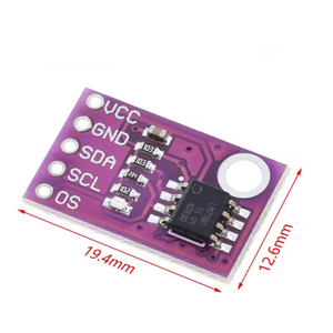 Sensor de Temperatura LM75, Interfaz I2C de Alta Velocidad, Módulo de Placa de Desarrollo de Alta Precisión LM75A - Product Image 2