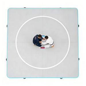 カスタマイズ可能な大型ドロップステッチ式インフレータブルレスリングパッド柔道マット（チームトレーニング、クラブレスリングセッション用） - Product Image 2