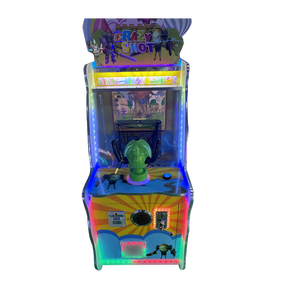 HuiXing Yeni Seri <span class=keywords><strong>Crazy</strong></span> Shot Jetonlu Boks Pinball Atış Makinesi Ahşap+Metal Özelleştirilebilir Oyuncu Başına 12 Oyun - Product Image 2