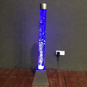 Piliers de décoration de mariage d'intérieur, tubes à bulles, lampes de sol sensorielles à <span class=keywords><strong>LED</strong></span>, lampe à bulles d'eau - Product Image 5