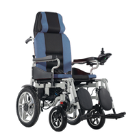 Fauteuil roulant électrique pliant pour personnes âgées Fauteuil roulant handicapé 50114-L121