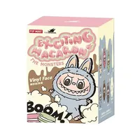 Figurine d'action Pop Mart Labubu Exciting Macaron Vinyl Face Blind Box, figurine mignonne, décoration, porte-clés, boîte mystère