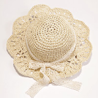 Chapeaux de paille Panama souples faits à la main pour enfants, de haute qualité, pour la plage, la protection solaire estivale, les voyages en plein air – Vente en gros