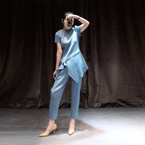 Venta caliente gran precio adecuado viaje de negocios de las <span class=keywords><strong>mujeres</strong></span> conjuntos de ropa 2020 2 piezas - Product Image 3