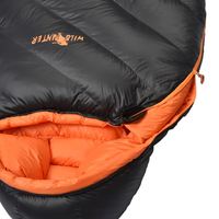 Sac de couchage 4 saisons pour adultes et enfants, léger, compact, hydrofuge, pour la randonnée, le camping, les excursions par temps froid