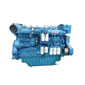 Weichai 6m33c série moteur in-bord refroidi par eau Baudouin moteur marino 500hp 6M33C500-15 moteur diesel
