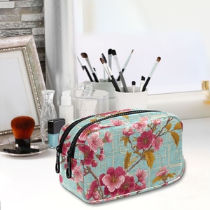 Estuche Escolar Kawaii con Estampado Personalizado de Flores de Cerezo, Doble Capa, con Cierre, Bolsa para Lápices, Portalápices para Niñas - Product Image 6