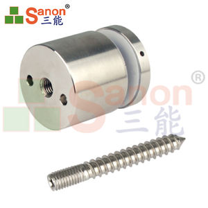 Balaustrada de vidrio SANON, accesorio para escalera, espaciador de vidrio, separador de acero inoxidable montado en la pared sólido - Product Image 5