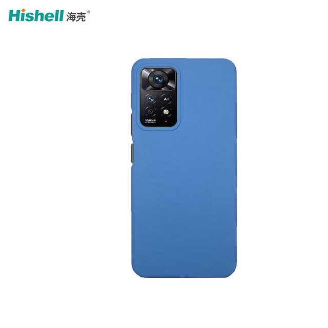 High Quality Silicone Phone Protective Case All Anti Drop Shell for Redmi Note 11 Pro 4G Navy Blue Phone case