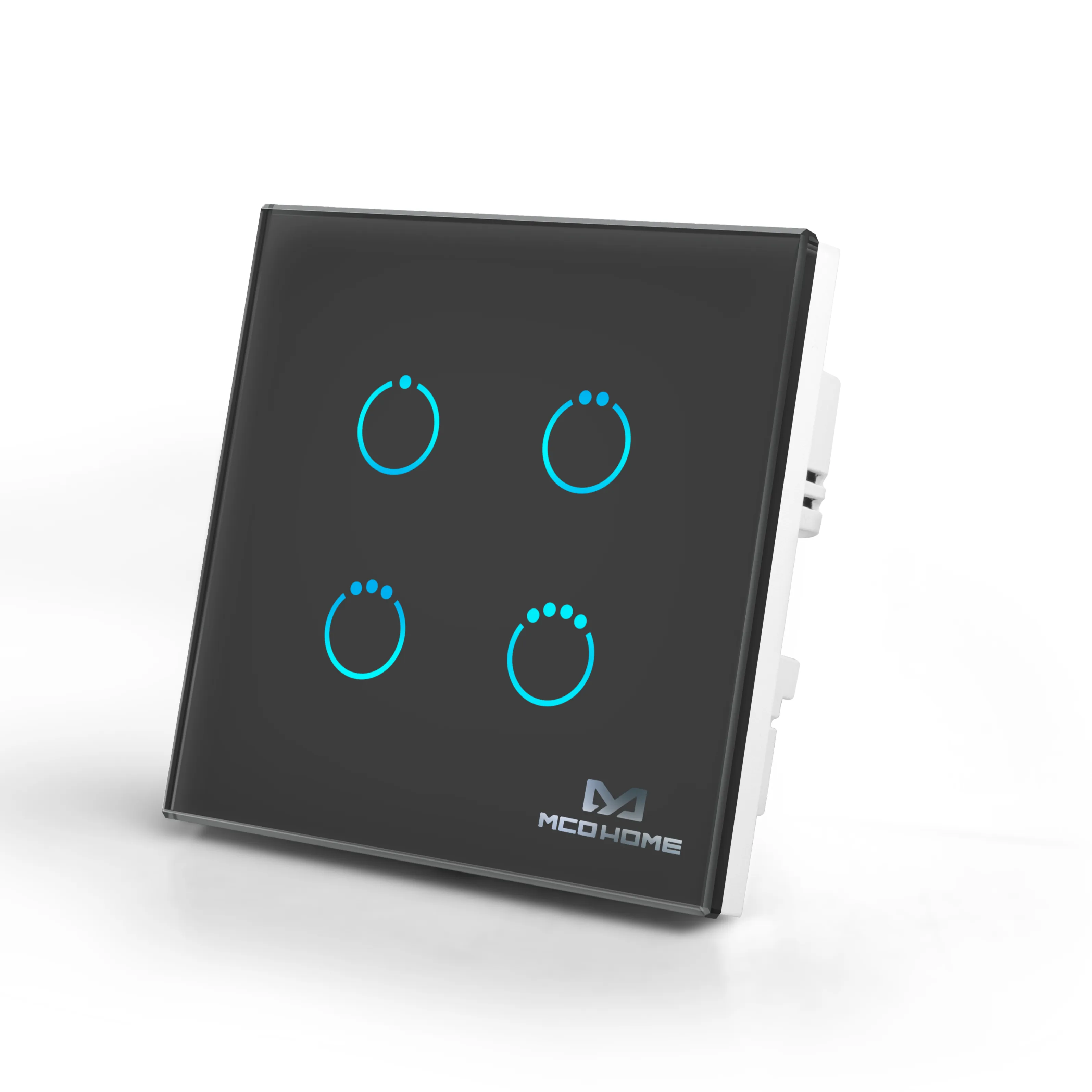 Mcohome 4-Gang Smart Home Automation Z-Wellen-Schalter Fernbedienung Smart Touch Panel Wand schalter