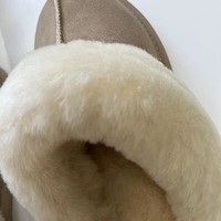 Chaussons en cuir de mouton australien double face, bottes d'hiver chaudes en laine de haute qualité, prix bas, fabrication d'usine, échantillon disponible