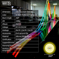 Barre lumineuse LED néon adressable RGB compatible avec le contrôleur DMX, flexible en silicone programmable SPI WS2811, éclairage de façade