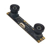 Módulo de Cámara Binocular a Color de 2MP 1080P, Captura Sincrónica del Mismo Marco, Obturador Global, Captura de Movimiento de Alta Velocidad a Través de USB