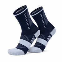Chaussettes de randonnée en laine mérinos mi-hautes pour l'automne, le froid, la chasse, le camping, antidérapantes, séchage rapide, pour jeunes