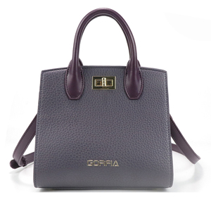 Women PU Leather Crossbody Bag Structured Top Handle Shoulder Bag Convertible Handbag Gold <b>Lock</b> Hardware Daily Work OEM ODM Fact - Product Image 3
