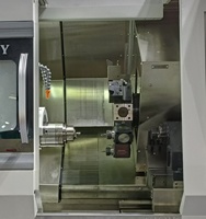 Tour CNC à guide linéaire à rouleaux 3 axes haute puissance K06Y avec tourelle d'outil vivant à axe Y et machine-outil hydraulique de contre-pointe