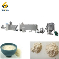 Automatic Instant Cereal Powder Nutritional Powder Production Line Twin Screw Extruder Instant Nutritional Powder Machine