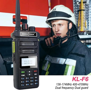 Radio Bidireccional de Doble Banda UV de Alta Potencia KangLong KL-F6, Walkie Talkie de 128 Canales para Comunicación de Largo Alcance - Product Image 2