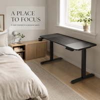 Bureau debout électrique réglable en hauteur AOR, structure en métal, design moderne, multifonctionnel, pour la maison, le bureau et usage commercial