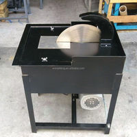 Machine de découpe automatique de plaques de pierres précieuses et de gemmes de 8 et 12 pouces avec moteur, équipement de lapidaire, machine à couper les gemmes
