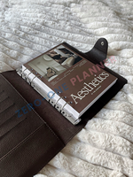 Impression graphique personnalisée planificateur personnalisé insérer tableau de bord A5 A6 A7 B5 B6 couverture en papier blanc pour classeur Budget
