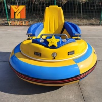 Voitures tamponneuses gonflables personnalisées à monnayeur avec système électrique et commande par joystick pour centres de divertissement familial