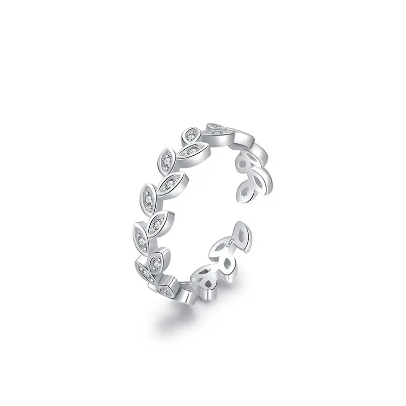 925 Sterling Silber Ring feinen Ring Schmuck Damen Geschenk Großhandel Anpassung
