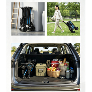 Chariot électrique robuste pliable avec siège pour <span class=keywords><strong>camping</strong></span>-<span class=keywords><strong>car</strong></span> - Product Image 5