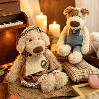 Jouet en peluche OEM ODM motif Forêt : Chien mignon et Vache des Highlands pour la décoration intérieure, les cadeaux pour enfants et le confort émotionnel
