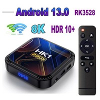 HK1 RBOX K8S Android 13 Rockchip RK3528 Quad-core Network Set-Top TV Box Wi-Fi de doble banda 8K HD para 40