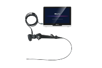 Endoscope vidéo vétérinaire portable de petit diamètre (2,8 mm) avec source de lumière LED pour bronchoscopie, urétéroscopie, PET