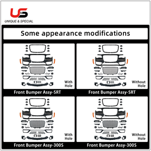 SRT BodyKit <span class=keywords><strong>front</strong></span> bumper <span class=keywords><strong>Rear</strong></span> Bumper Hood bên váy <span class=keywords><strong>Rear</strong></span> khuếch tán sử dụng cho CHRYLSER-300C CHRYLSER-300C(2016-2024) - Product Image 6