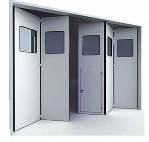 Porte de <span class=keywords><strong>garage</strong></span> électrique robuste <span class=keywords><strong>Hyundai</strong></span> Design moderne Segment complet en alliage d'aluminium fabriqué en Chine - Product Image 1