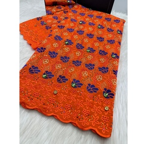 Tissu en <span class=keywords><strong>dentelle</strong></span> suisse 7639, tissu en voile suisse africain, tissu en <span class=keywords><strong>dentelle</strong></span> voile, <span class=keywords><strong>dentelle</strong></span> voile de haute qualité, coton suisse de haute qualité - Product Image 3