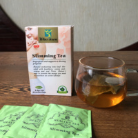 Fabricant de thé minceur aux herbes personnalisé Winstown, nettoyage du côlon, détoxification de l'estomac, thé au moringa et aux feuilles de lotus
