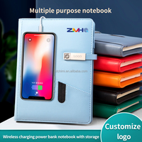 A5 Многофункциональный power bank блокнот рекламные подарочные наборы, трендовые продукты, персонализированный набор подарков