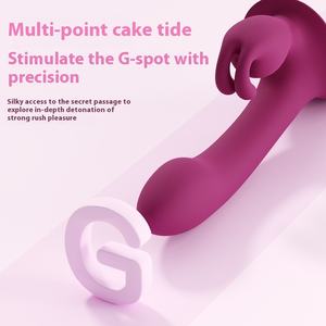 Shand เครื่องสั่นลึงค์ลึงค์สำหรับผู้ใหญ่ SHD-S520-2เครื่องสั่นลึงค์เลสเบี้ยนจำลองดิลโด้หญิงอุปกรณ์ช่วยตัวเองของเล่นทางเพศสำหรับผู้หญิง - Product Image 3