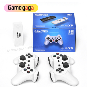 X Y6 เกมสติ๊ก 4K เครื่องเล่นวิดีโอเกมย้อนยุค ระบบ Linux ในตัว มีเกมคลาสสิก 3 มิติ มากกว่า 40000 เกม พร้อมคอนโทรลเลอร์ไร้สายคู่ 2.4G - Product Image 5