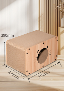 Eco-Friendly Durable Cat Scratching Post Large Corrugated Cardboard House Bed Furniture Protector Scratch Pad Carton <strong>Toys</strong> - Product Image 2