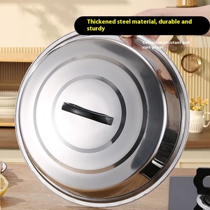 Vente en gros de couvercles hauts en acier inoxydable non magnétiques <span class=keywords><strong>pour</strong></span> <span class=keywords><strong>barbecue</strong></span> extérieur anti-brûlure anti-débordement <span class=keywords><strong>pour</strong></span> <span class=keywords><strong>Amazon</strong></span> transfrontalier - Product Image 2