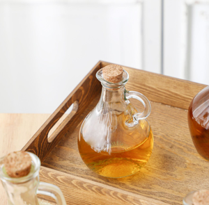 Bouteilles en verre de MSH Cruet avec idéal de liège pour le sirop, habillage, <span class=keywords><strong>vinaigre</strong></span> - Product Image 3