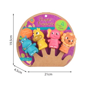 4 Piezas <span class=keywords><strong>de</strong></span> Marionetas <span class=keywords><strong>de</strong></span> <span class=keywords><strong>Dedo</strong></span>, Juguetes Nuevos, Mini Marionetas <span class=keywords><strong>de</strong></span> Animales <span class=keywords><strong>de</strong></span> Plástico Personalizadas <span class=keywords><strong>de</strong></span> Dibujos Animados para Niños, Juguete Educativo - Product Image 3